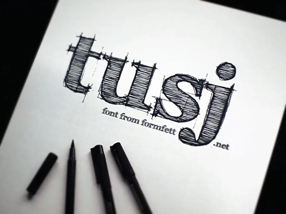 FFF Tusj Font