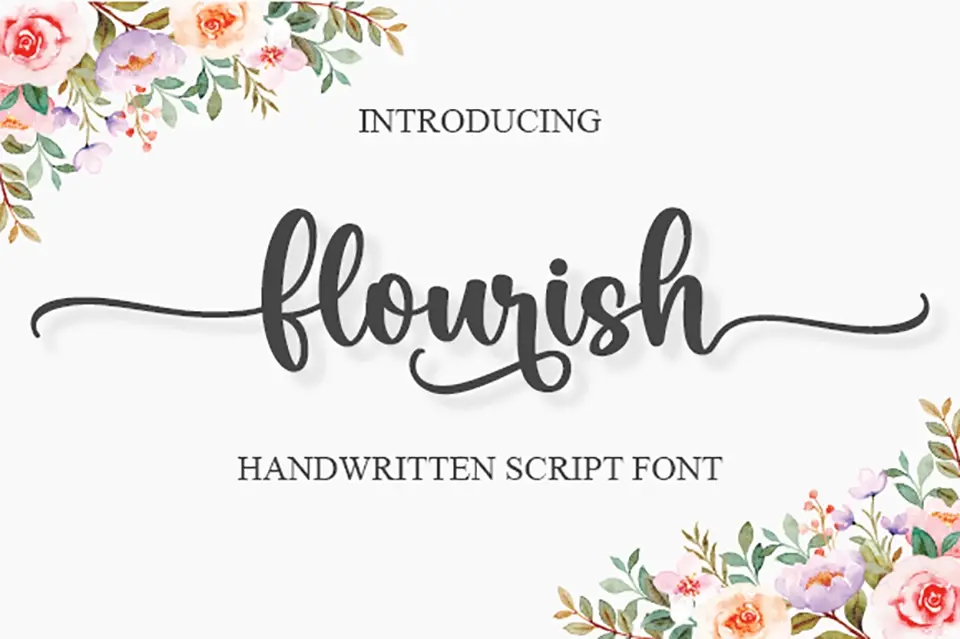 Flourish Font