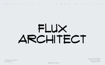 Flux Architect Font