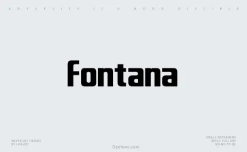 Fontana Font Family