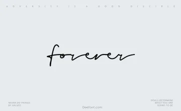 Forever Font