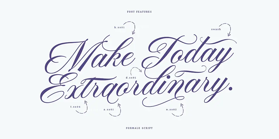 Formale Script Font