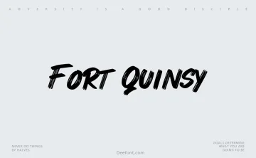 Fort Quinsy Font