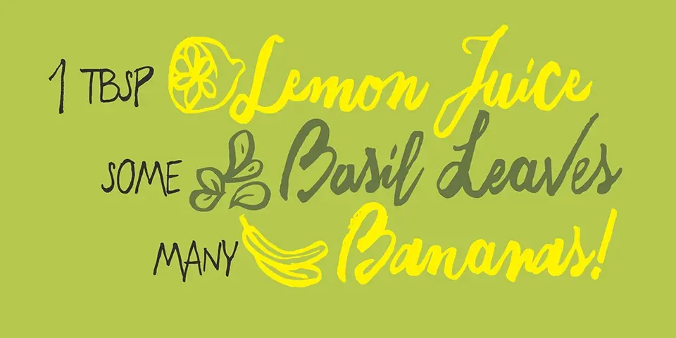 Freehand Blockletter Font