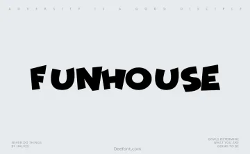 Funhouse Font