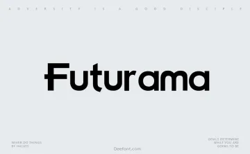 Futurama Font