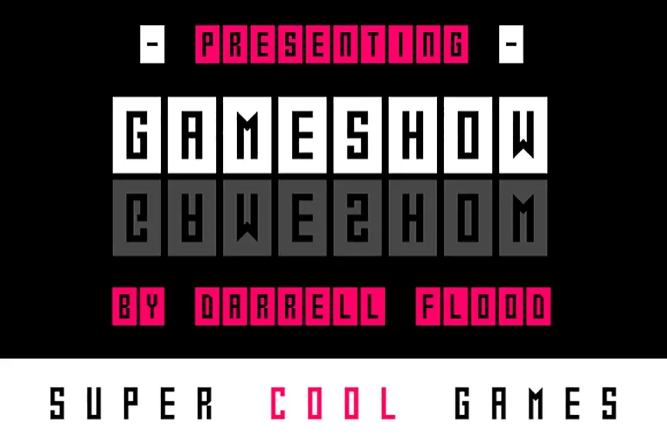Gameshow Font