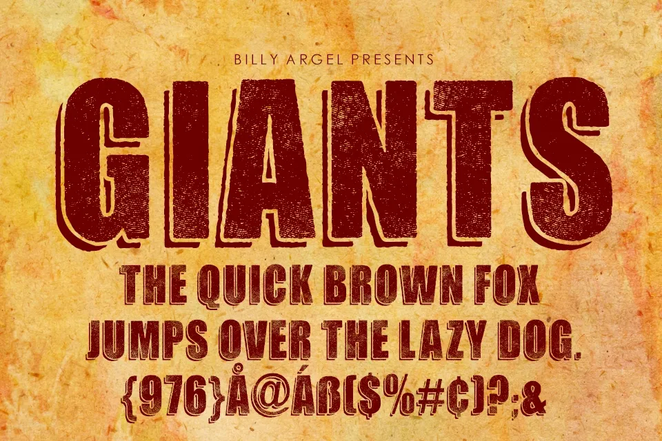 Giants Font