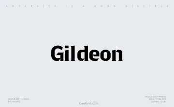 Gildeon Font