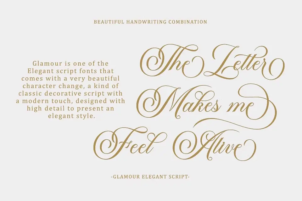 Glamour Font
