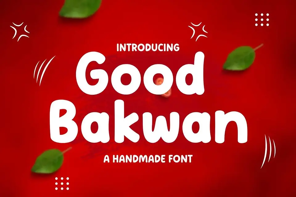 Good Bakwan Font