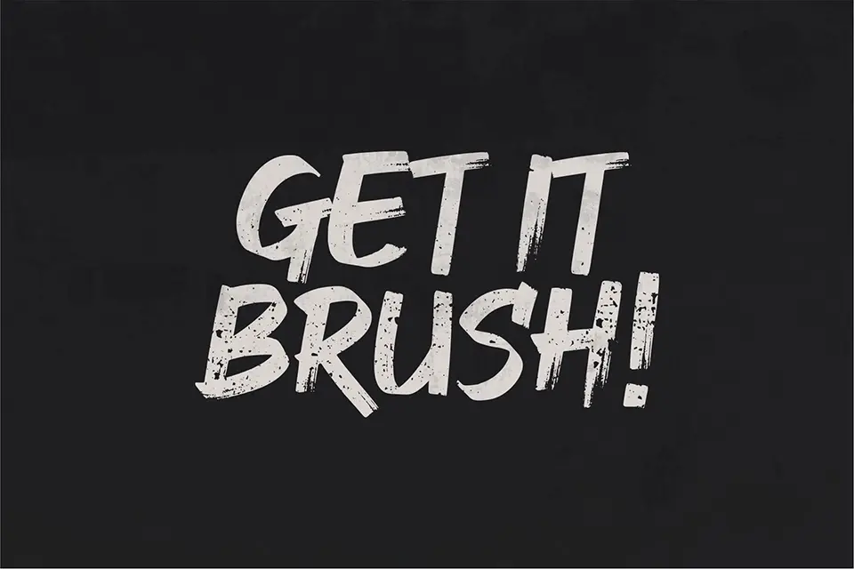 Good Brush Font