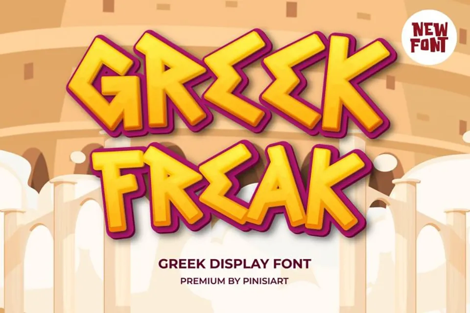 Greek Freak Font