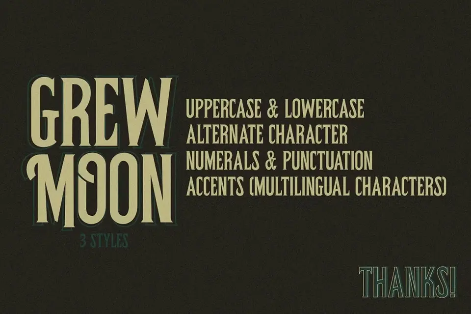 Grewmoon Font