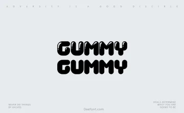 Gummy Font