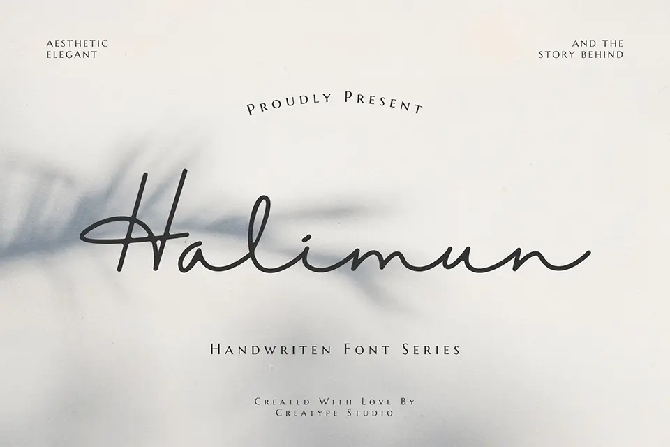 Halimun Font
