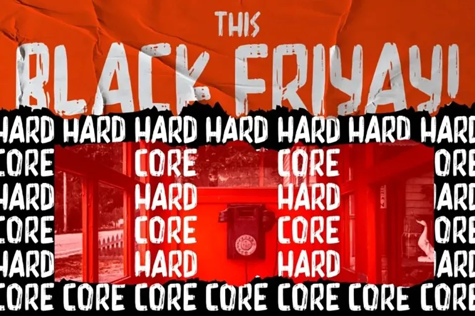 Hardcore Font