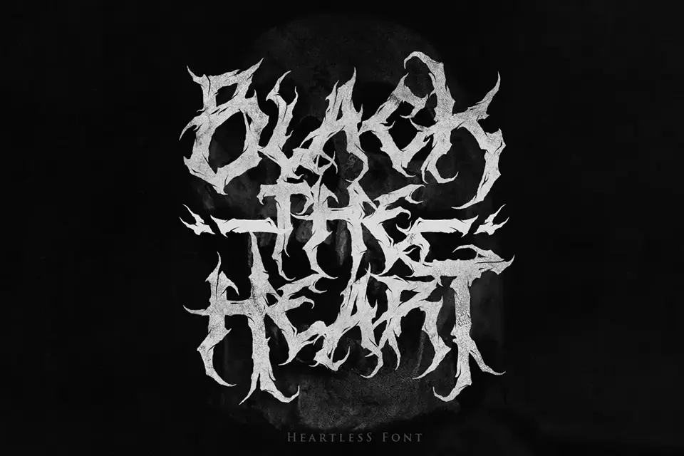 Heartless Font
