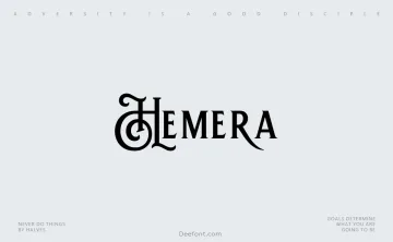 Hemera II Font