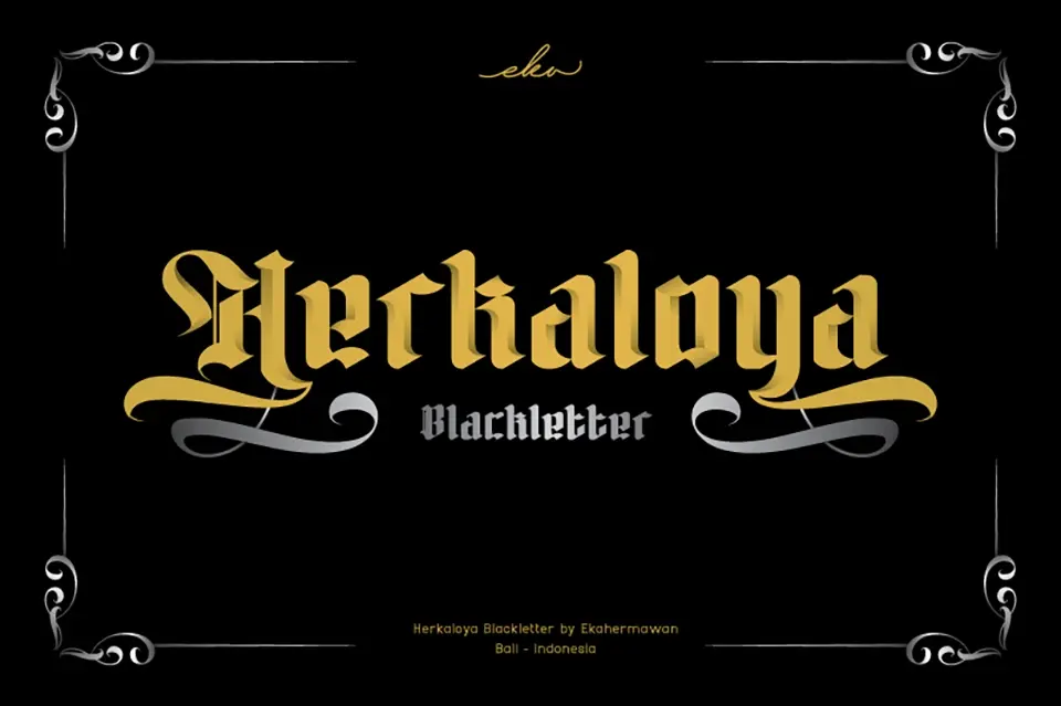 Herkaloya Font