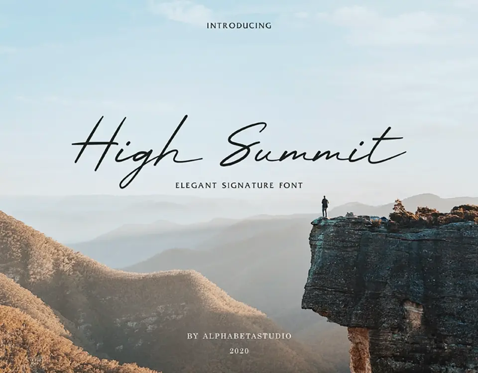 High Summit Font