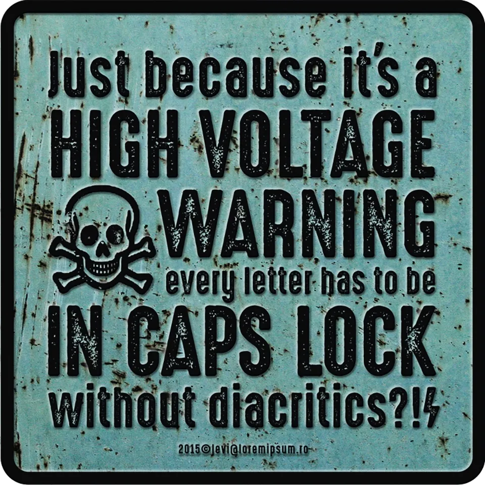 High Voltage Rough Font