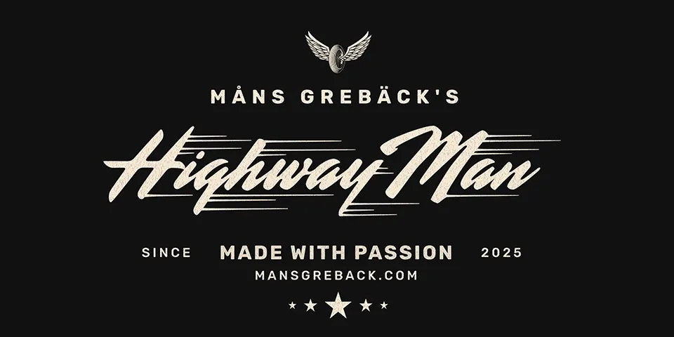 Highway Man Font