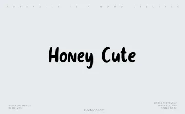Honey Cute Font