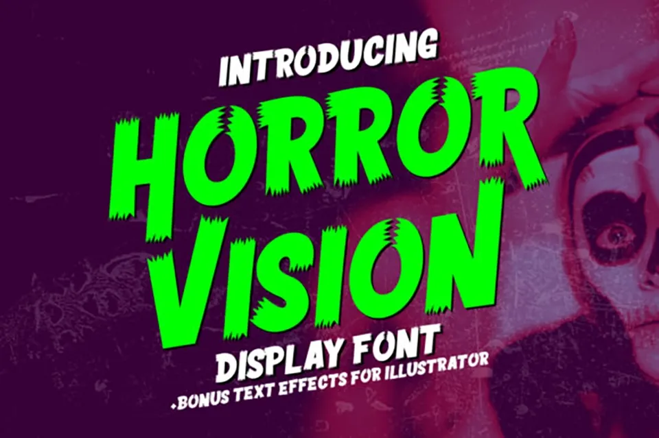 Horror Vision Font