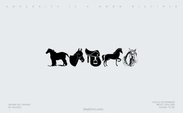 Horse Font