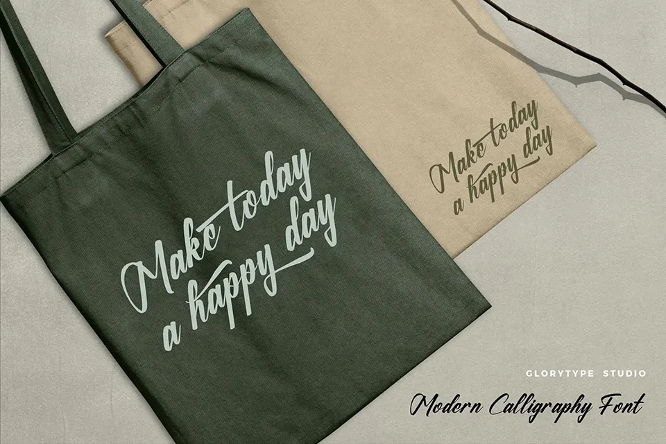 Huntesla Gloficka Font