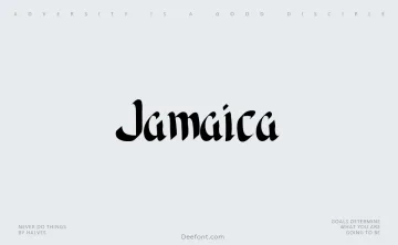 Jamaica Font