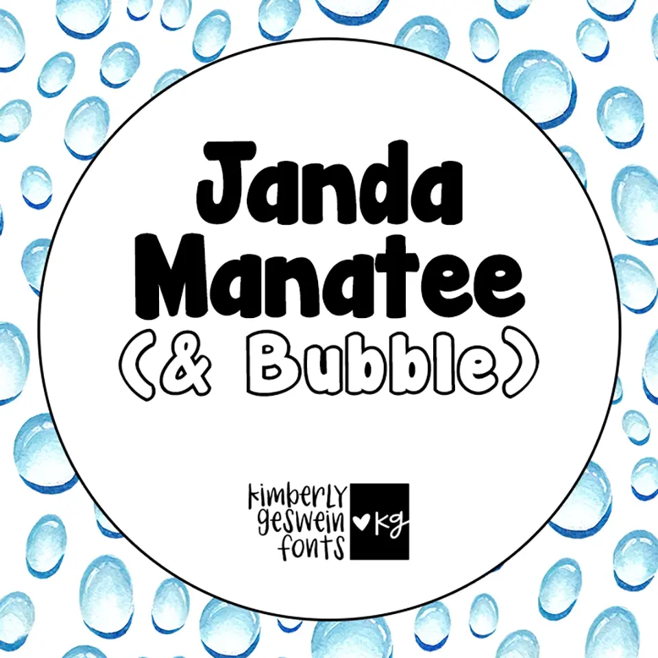Janda Manatee Font