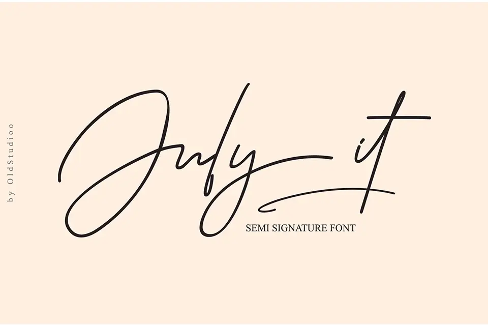 July it Font
