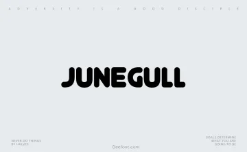 Junegull Font