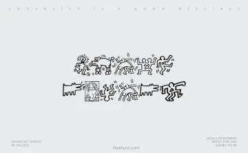 Keith Haring Font