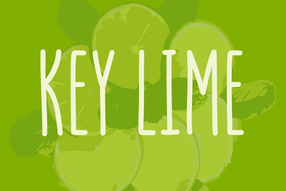 Key Lime Font