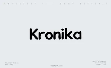 Kronika Font