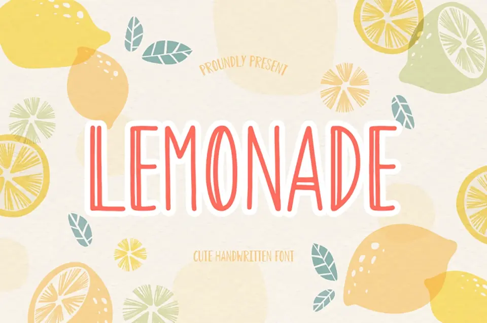 Lemonade Font