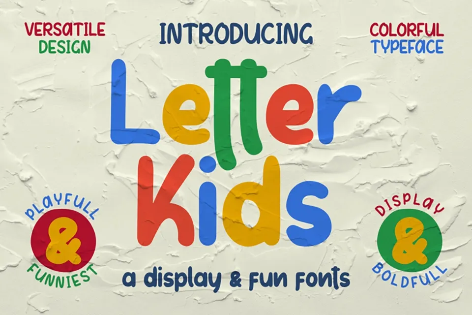 Letter Kids Font