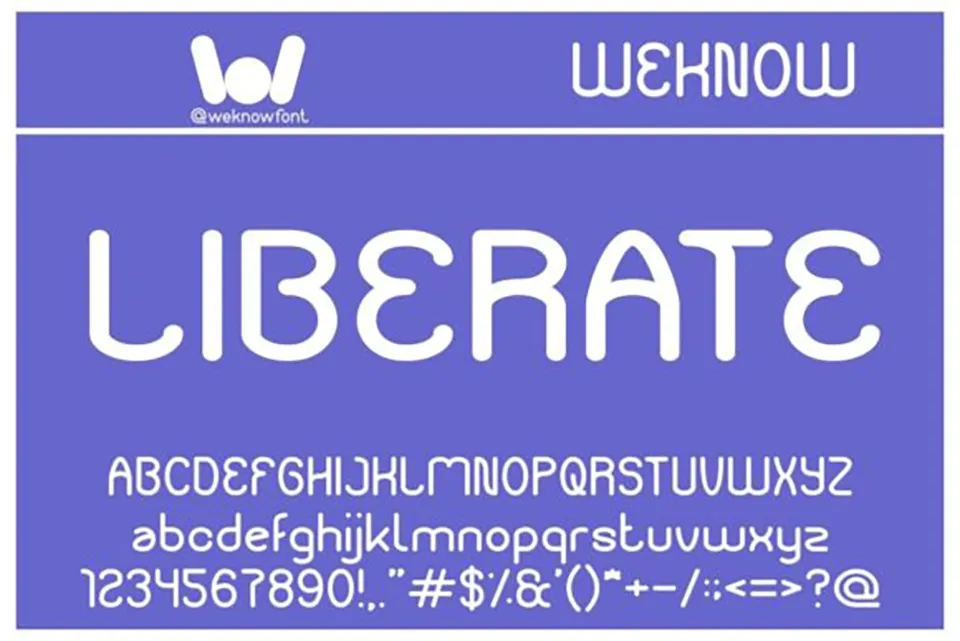 Liberate Font
