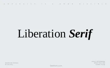 Liberation Serif Font