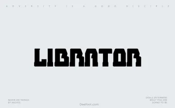 Librator Font