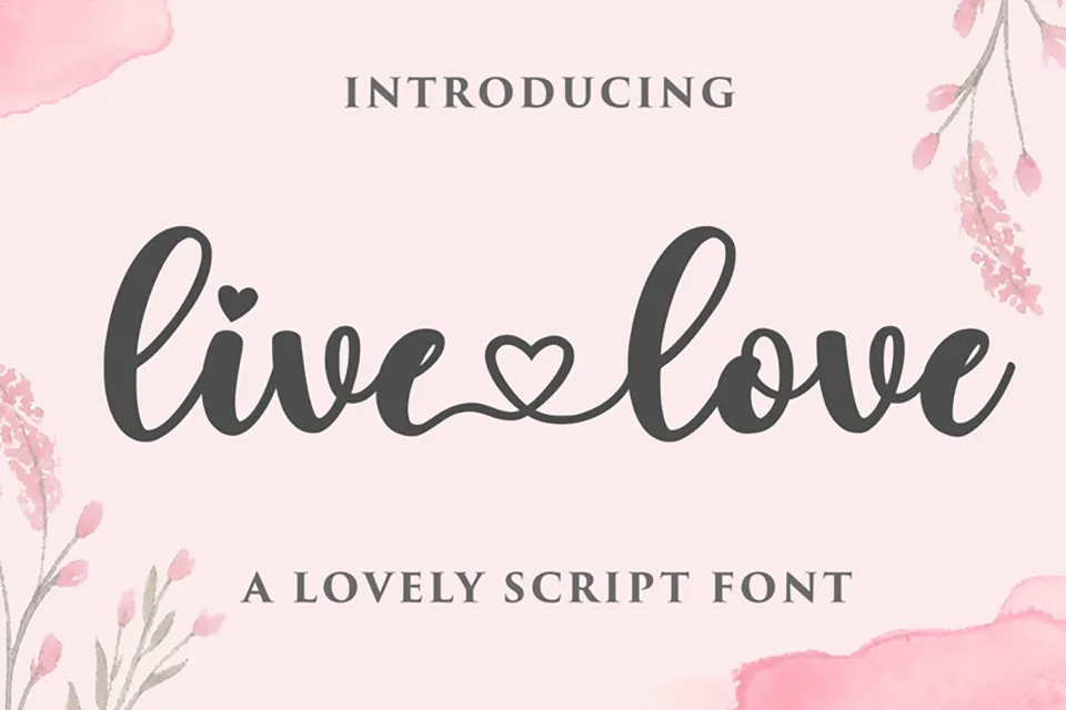 Live Love Font