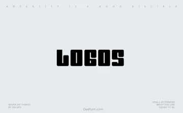 Logos Font