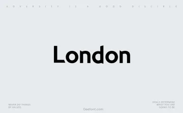 London Sans Font