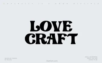 Love Craft Font