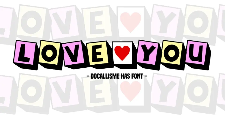 Love You Font