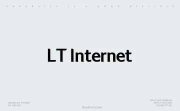 LT Internet Font