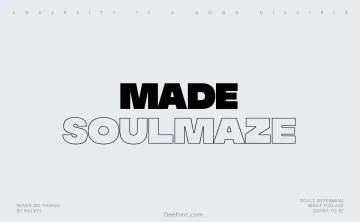 MADE Soulmaze Font